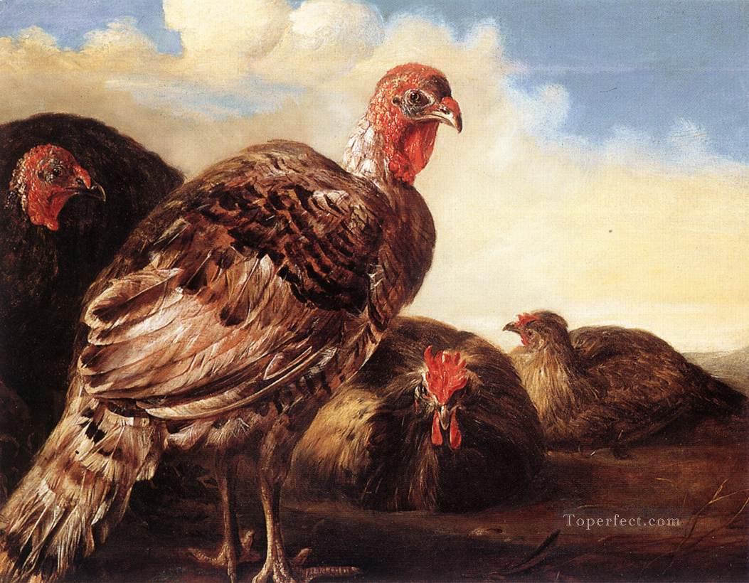 Domestic Fowl Landschaft Maler Aelbert Cuyp Ölgemälde